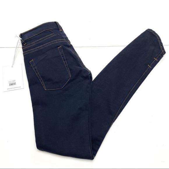 One Teaspoon London Hoodlums Skinny Jeans Indigo New with Tags - Picture 9 of 9